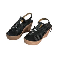 ANH DUY 9m high wedge sandals, ANH DUY cowhide wedge shoes