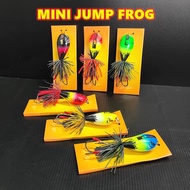 (READY STOK) EXP MINI Jump Frog Wooden Frog 45MM 11G KILLER TOMAN HARUAN