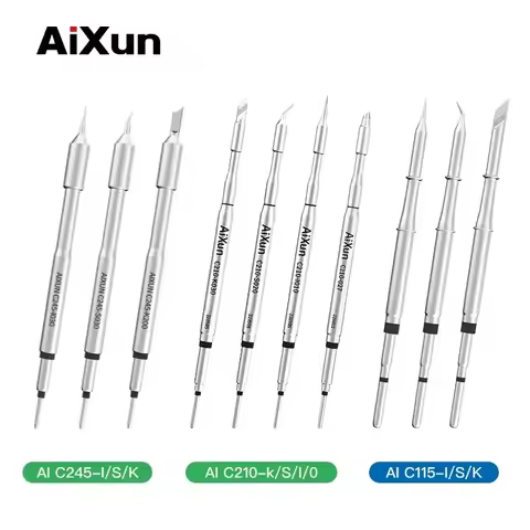 JC Aixun C210 T245 C115 Soldering Iron Tip Lead-free Heating Core For JBC AIXUN T3A T3B T420D Sugon 