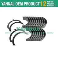 3TNE84 3TNE88 3TNV84 3TNV88 crankshaft main conrod bearing set for Yanmar engine