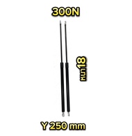 EZ online Yโช๊คค้ำ2 จังหวะ 1 คู่ มีความยาวให้เลือก 250/300/350/400/450/500 มม. แรงรับ 300N หัวโช๊คสา