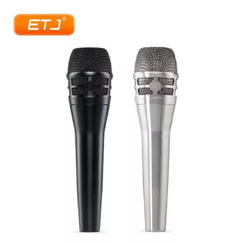 KSM8 Professional Karaoke Microphone Dynamic Vocal Classic Live Wired Handheld Mic Super-Cardioid Cl