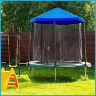UV Resistant Trampoline Cover Anti-UV Foldable Sunshade Cover Space-Saving Blue Protection Cover User-Friendly tongsg tongsg