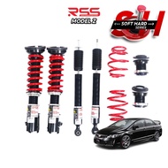 RSS Model Z Adjustable Absorber Suspension High Low Soft Hard Bodyshift Honda Civic FD ( Soft Hard )