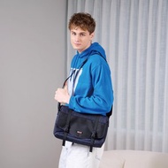 Solis步行者系列機車郵差包-經典黑-可放14吋筆電