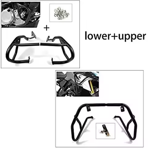 For G310GS G 310 GS G310 GS Upper Crash Bars Engine Guard Bumpers Tank protector Cover G310R G310 R 