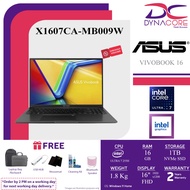 ASUS VIVOBOOK 16 X1607CA-MB009W (ULTRA 7 255H / 16GB RAM/1TB SSD/INTEL/16"FHD-Indie Black/WIN11H)2YE