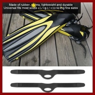 ORORFILL Flippers Fin Strap, Elastic Adjustable Swimming Fin Strap, Universal Durable Rubber Fin Fli