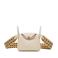 Hermès Nata Clemence Mini Lindy 20 Palladium Hardware, 2022