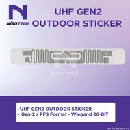 Outdoor Access RFID Sticker - UHF Gen-II FP3