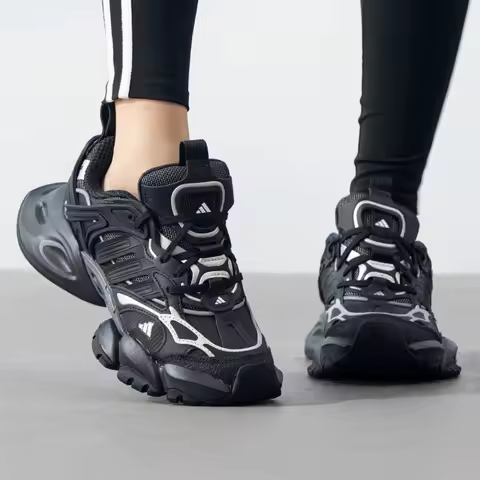 Adidas Men's and Women's Shoes Xlg Runner Deluxe Sports Shoes Comfortable Cushioning Comfortable Run