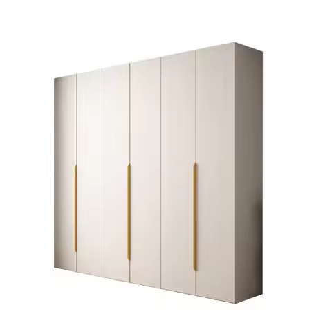 Wardrobe Bedroom Home Hanging Clothes Area Cloakroom Board Large Wardrobe One Door to Top Wardrobe