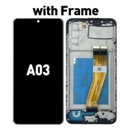 LCD with FRAME for SAMSUNG A03/ A02s Compatible For Original Glass Touch Screen Digitizer