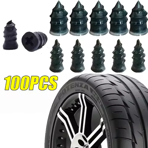 Tire Patch Spike Car Electric Vehicle Vacuum Tire Patching Spike Auto Motorcycle Tire Patch Rubber S