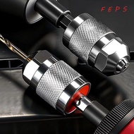 FEPS Quick Change Chuck, 1/4 Inch Self-Tightening Drill Chuck Adapter,  1.5-6.5mm Hexagonal Handle H