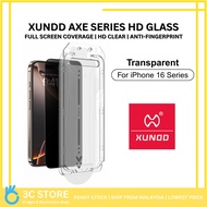 [Easy install] XUNDD Quick Fit for iP 16 Pro Max/16 Pro/16 Plus/16/15 Plus/15 Screen Protector