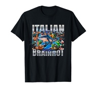 Tralalero Tralala Bootleg Brainrot イタリアン ブレイン ミーム Tシャツ