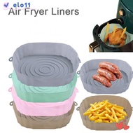 ELO 1Pcs Air Fryer Silicone Pot, For Air Fryer Pizza Fried Chicken Bakeware Liner, Durable Heating B