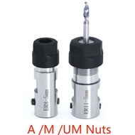 ER8 ER11 ER16 ER20 ER25 Chuck collet Spindle Motor Shaft Extension Rod Spindle Chuck  Tool Set spind