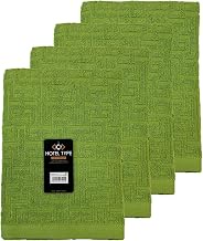 Hayashi BO801414-4 Bath Towel, Set of 4, Hotel Type, Variety Colors, 23.6 x 47.2 inches (60 x 120 cm