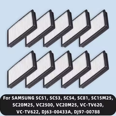 Filter Fit For SAMSUNG SC51, SC53, SC54, SC81, SC15M25, SC20M25, VC2500, VC20M25, VC-TV620, VC-TV622