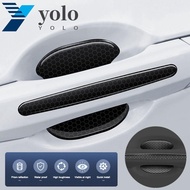 YOLO Car Door Bowl Sticker Car Goods Universal Bowl Handle Protector Protective Film Door Handle Stickers Anti-Scratch Car Handle Bowl Strip