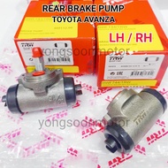 ORIGINAL TRW REAR BRAKE PUMP BWF743/BWF744 R/L TOYOTA AVANZA