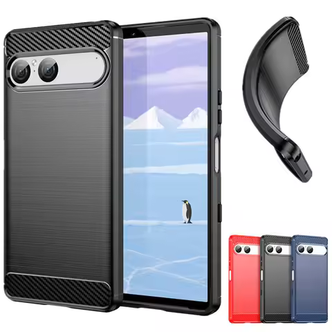 Flexible TPU Case for Sony Xperia 10 VII 1 VII Protective Cover Shockproof Coque Capa Fundas