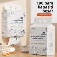 Kitchen Dish Cloth Dish Cloth Non-Stick Oil Printed Dish Cloth Blue White Crack Lazy Dish Cloth Clea