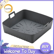 23cm/9Inch Square Large Silicone Air Fryer Liners Mold for  Air Fryer 6-8QT Reusable Airfryer Oven B