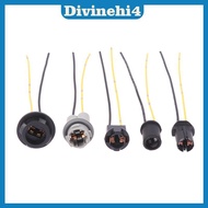 <divinehi4> 2PCS T10 T13 T15 Soft Bulb Holder Adapters Cable LED Bulb Connector Soet Wedge Base Ligh