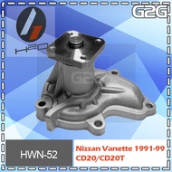 Water Pump H20 HWN-52 Nissan Vanette 1991-1999 CD20/CD20T