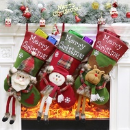 Christmas Decorations Christmas Big Socks Christmas Tree Pendants Children Gifts Candy Bags Scene Dr