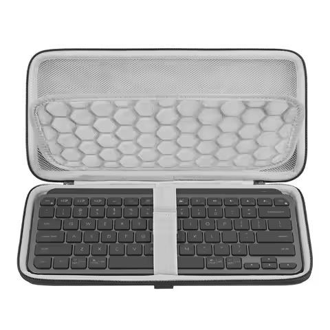 Geekria Keyboard Case Compatible with Logitech MX Keys Mini Keyboard,Apple Magic Keyboard, EVA Hard 