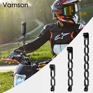 ✈✌▥ Vamson for Insta360 x3 One x2 Aluminum Alloy Extension Arm Metal Pole Motorcycle Accessories for Go Pro Dji Osmo Action Camera