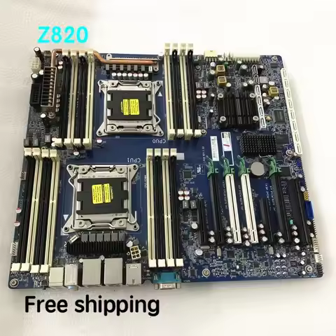 Suitable For HP Z820 Workstation Motherboard 708610-001 618266-003 708464-001 LGA2011 X79 Mainboard 