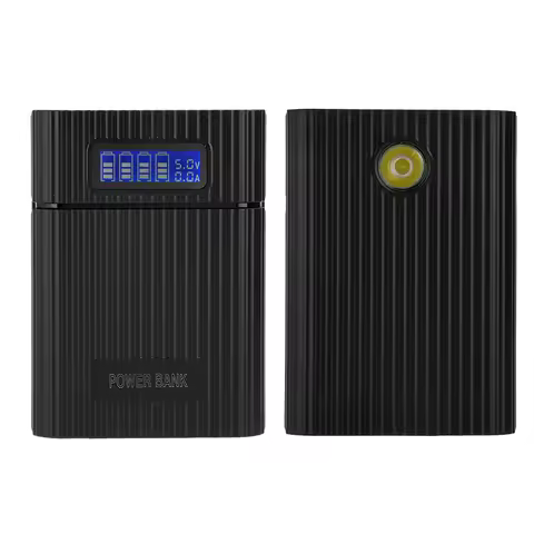 18650 lithium batteries Holder Power Bank Case 18650*4 Mobile Power Shell 18650 Charging Box Diy Cha