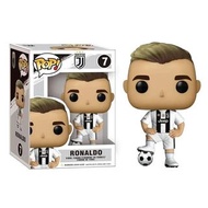 Cristiano Ronaldo Juve 黑白動作公仔,C羅 7 號裝飾公仔 C羅納爾多 Juguete(Juve 黑白) Figure