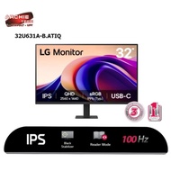 Monitor LG 32U631A-B 32” QHD IPS Monitor USB type C Ready Mac Support