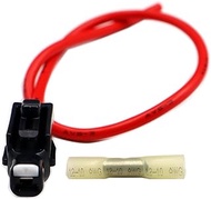 LIZAPUS Starter Motor Connector Plug Compatible with Toyota Late Models 1JZ, 2JZ, 3S-GE Pigtail Wiri