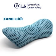Gối kê lưng CECILA cho người thoát vị đĩa đệm bà bầu người đau mỏi thắt lưng. Chất liệu cao su non v