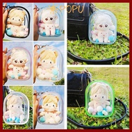 POPU Outdoor Bag, 10cm Doll  Transparent Storage ,  Style Bag Decoration Doll Accessories Multicolor