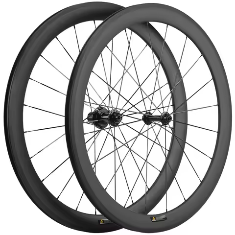 700C Road Bike Carbon Wheels Aero Cycling Wheelset 50mm Carbon Fiber Wheelset Ship from USA Warehous