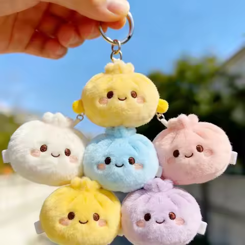 Dumpling Squishy Plush Squishy Surprise Dumplings Mystery Dumplings Keychains Accessories Bags Penda