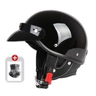 VGV L09 ECE ได้รับการรับรองหมวกกันน็อคมอเตอร์ไซค์ย้อนยุคญี่ปุ่นครึ่งหมวกกันน็อครถจักรยานยนต์ล่องเรือ