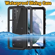 Clear Snorkeling for Samsung A14 A15 A16 A25 A26 A35 A36 A52 A52S A53 A54 A55 A56 5G 4G Phone Case C