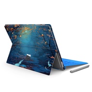 Color printing pattern vinyl Sticker for Microsoft Surface Pro 7/6/5/4/3/8/9 Surface pro X GO 2 Back