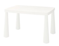 IKEA MAMMUT 兒童桌 白色