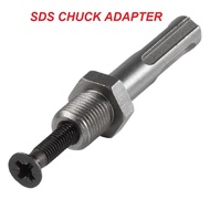MANN'S Drill Chuck Hex Shank Adapter SDS-Plus Shank 1/2-20 UNF With Screw For Drill Chuck