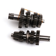 Motorcycle LF125 Transmission Gear Box Main Counter Shaft Parts For Lifan 125cc 1P52FMI Horizontal E